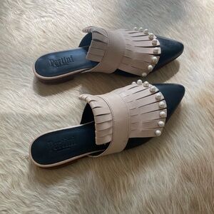 Pertini all leather sandals, size 36 EU. Great condition, gently worn.